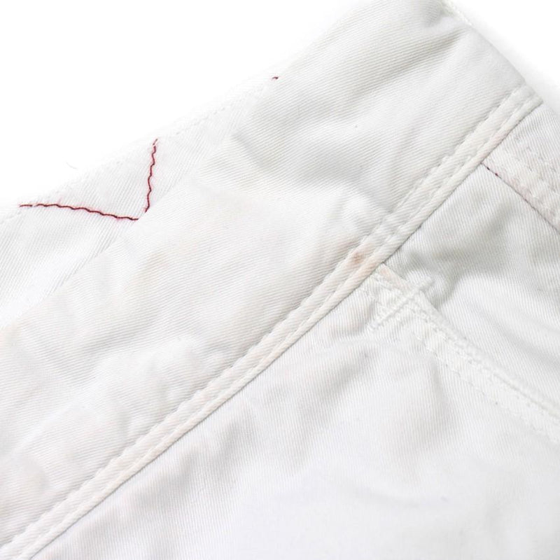 Incotex White Straight-leg Chino Trousers