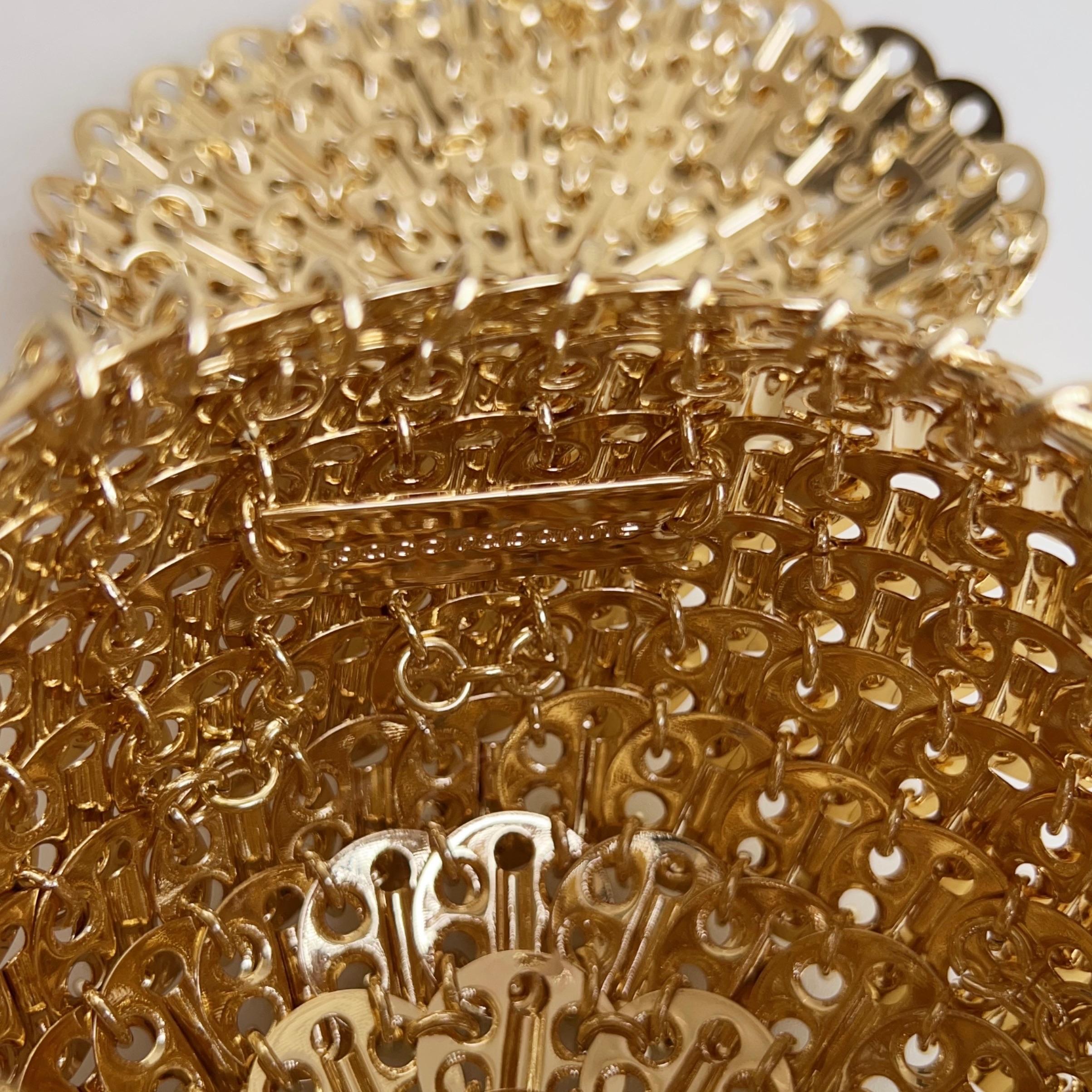 1969 Ball Brass Shoulder Bag