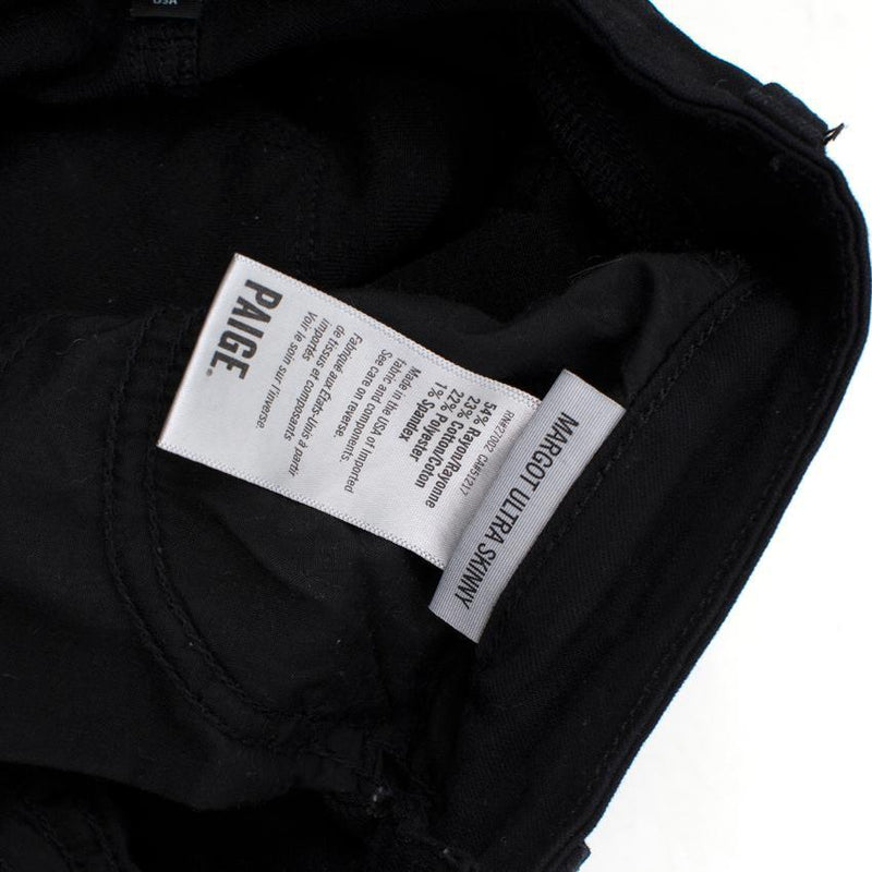 PAIGE black Straight leg Jeans