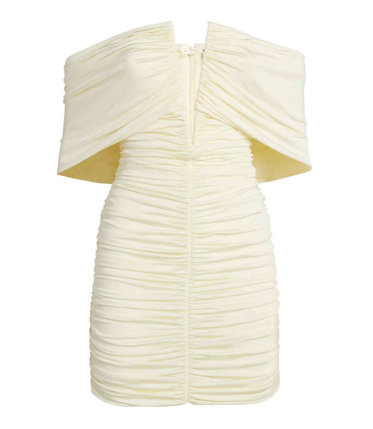 Draped Off Shoulder Minidress