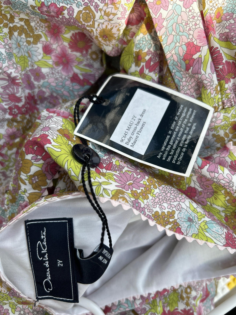 Oscar De La Renta  Floral Dress 18m -24m
