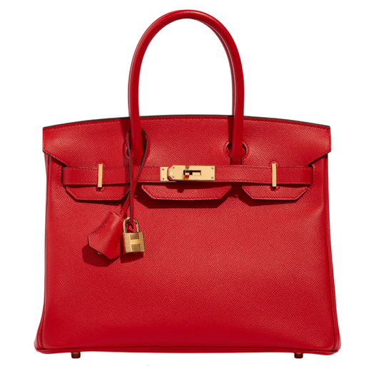 Hermès Birkin 30 Epsom Rouge De Coeur Gold-Tone Hardware