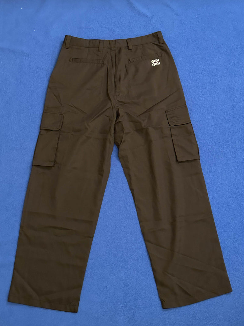 Miu Miu Black Cargo Pants