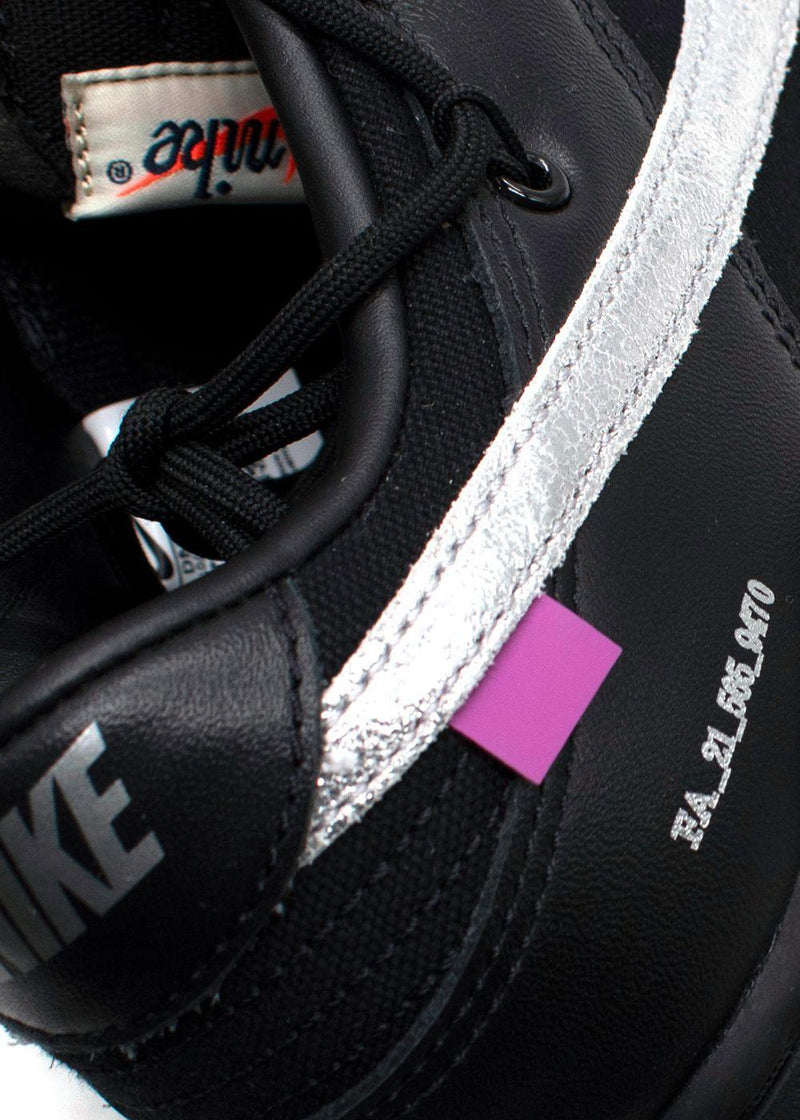 Collector's Off White x Nike Black Dunk Low Trainers Lot 50