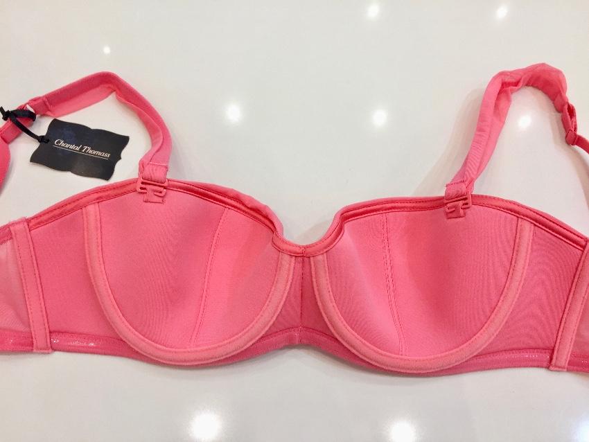 Chantal Thomass watermelon péché Strapless bra and thong set
