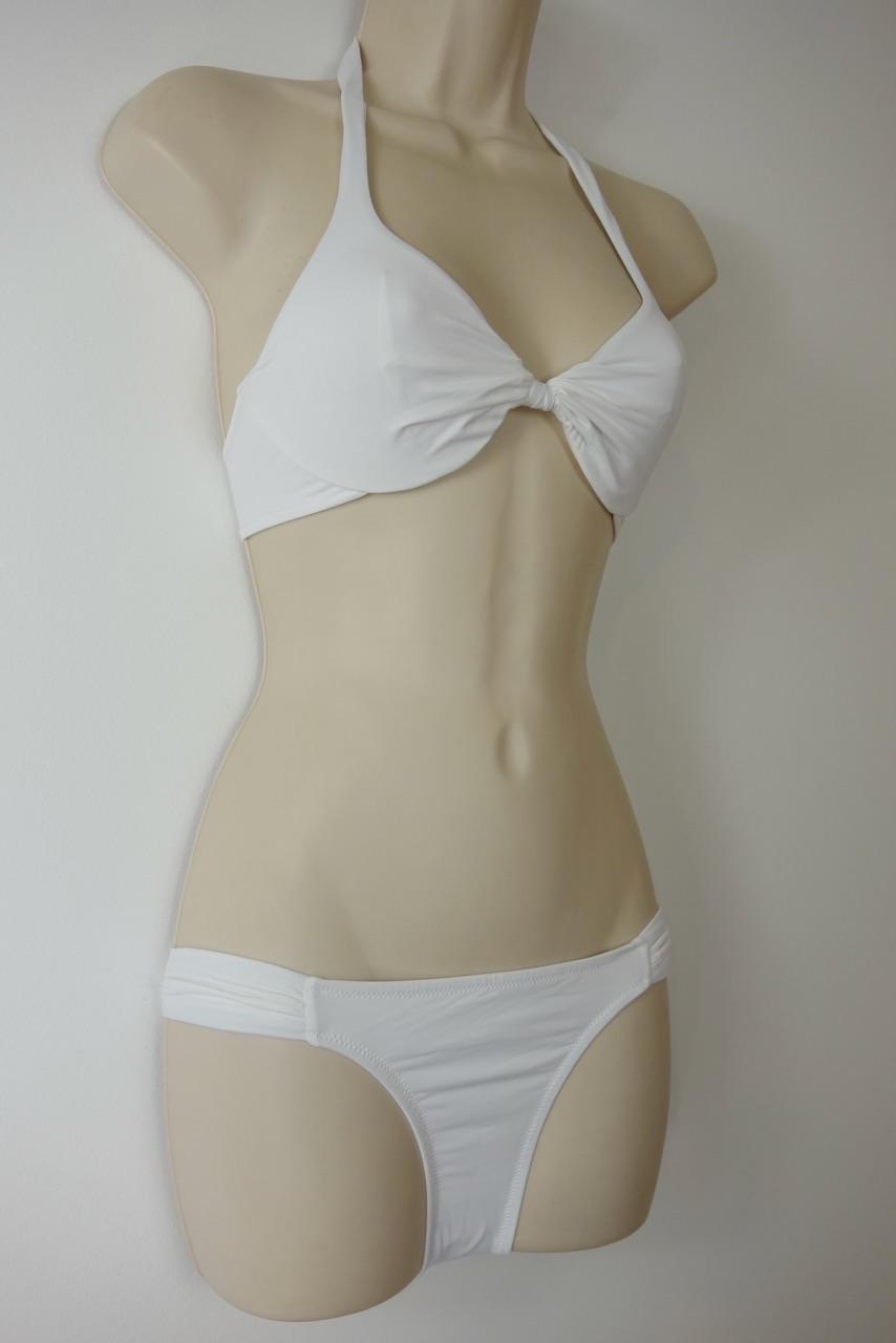 Melissa Odabash White Underwired Bikini Set