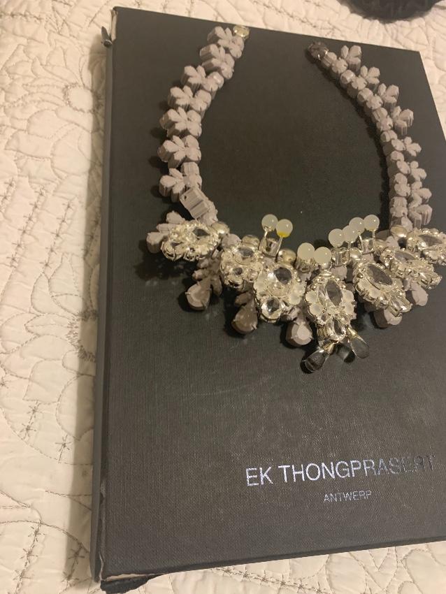EK Thongpraset Crystal Collar Necklace
