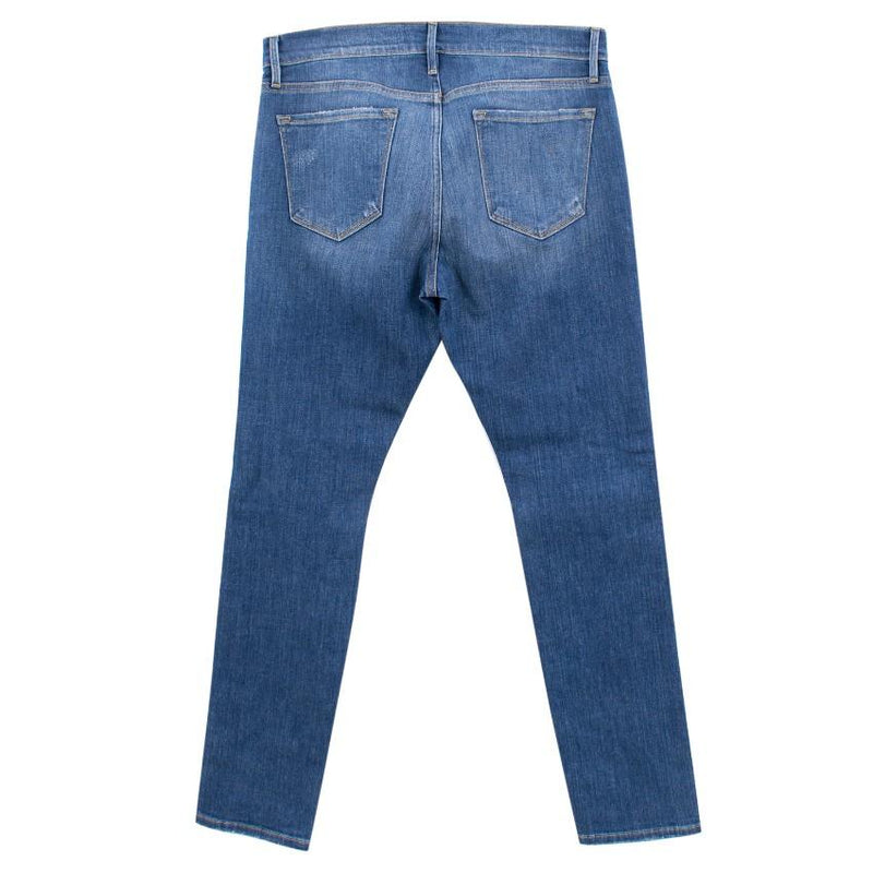 Frame Le Garcon Blue Skinny Jeans