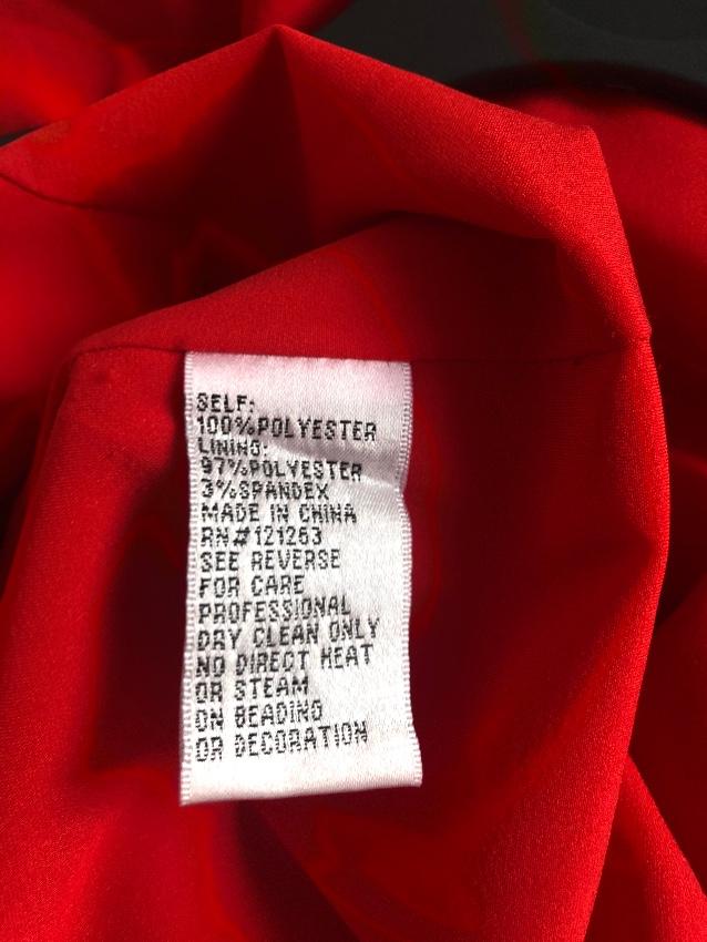 red lace dress