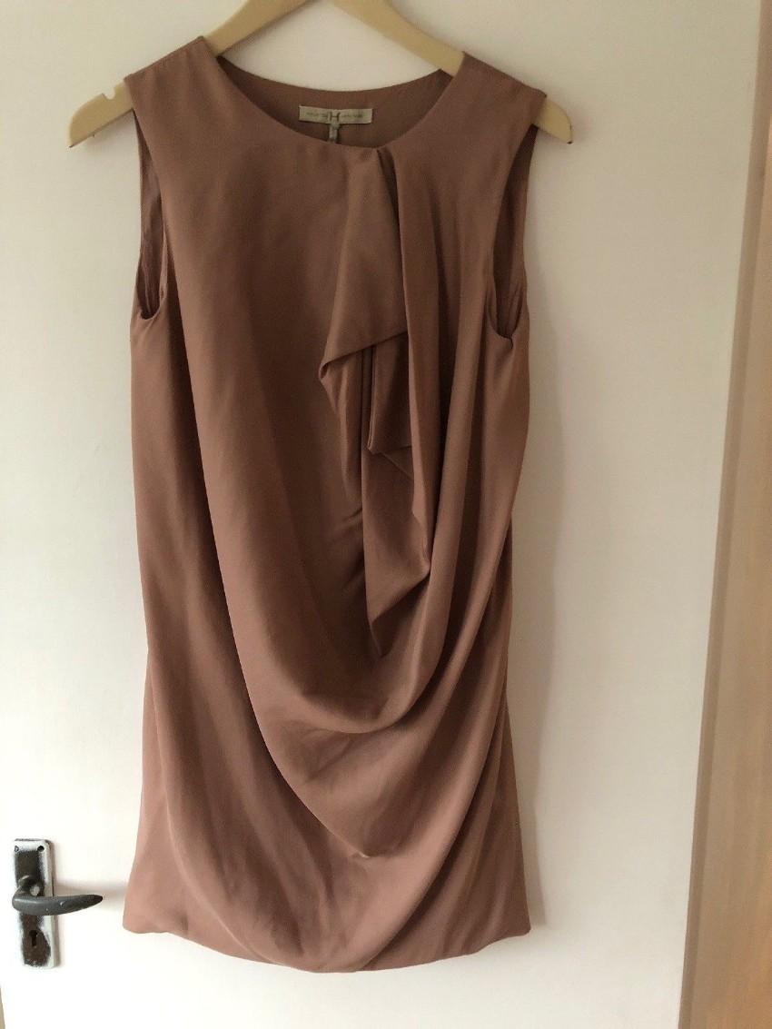 Halston Heritage Dusky Pink draped dress