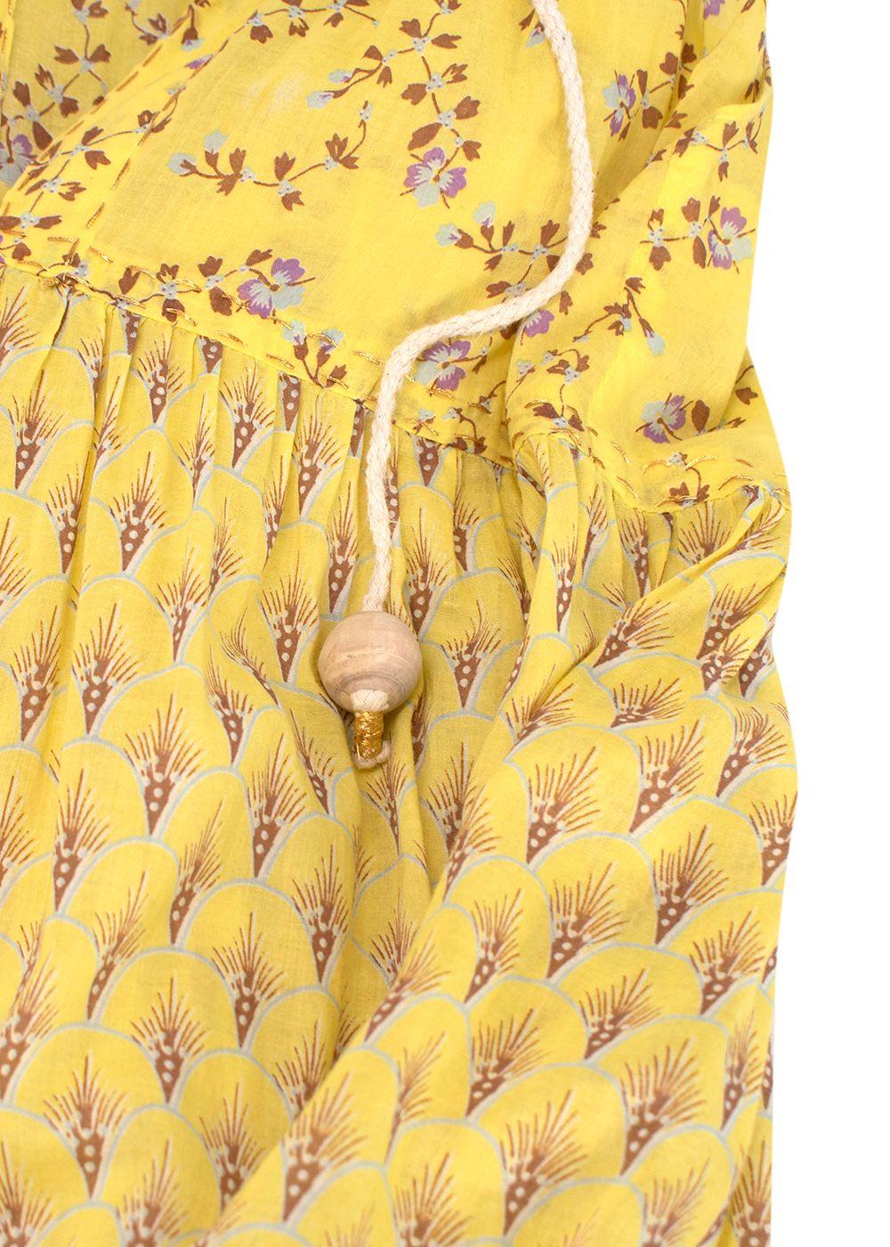 Yvonne S Yellow Sleeveless Maxi Hippydress