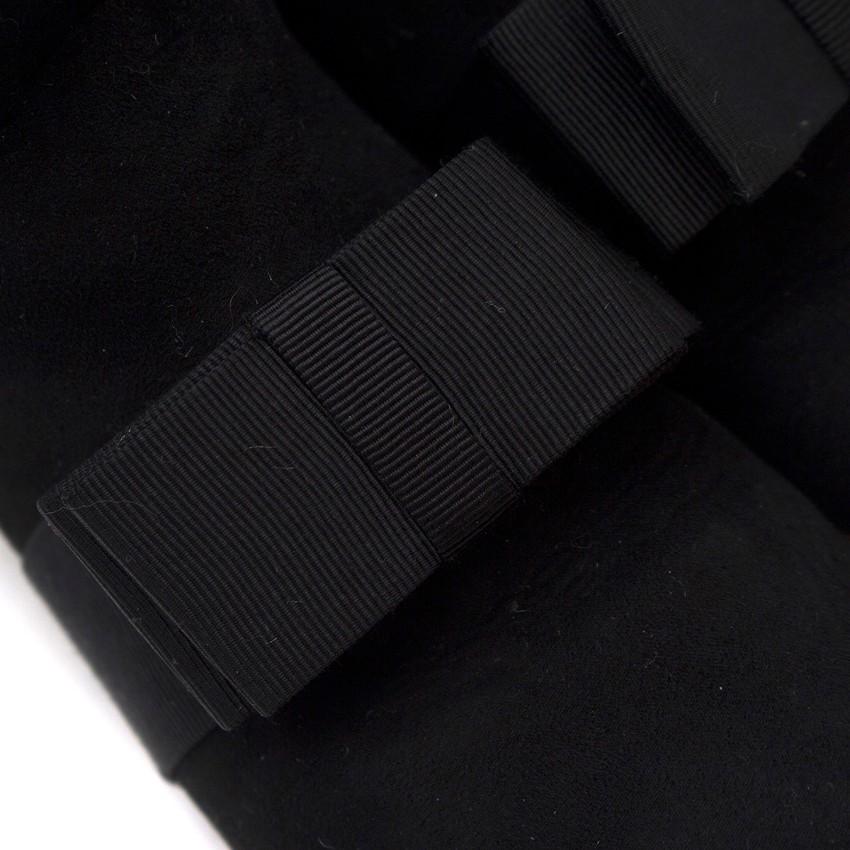 Miss KG Girls Black Suede Ankle Boots