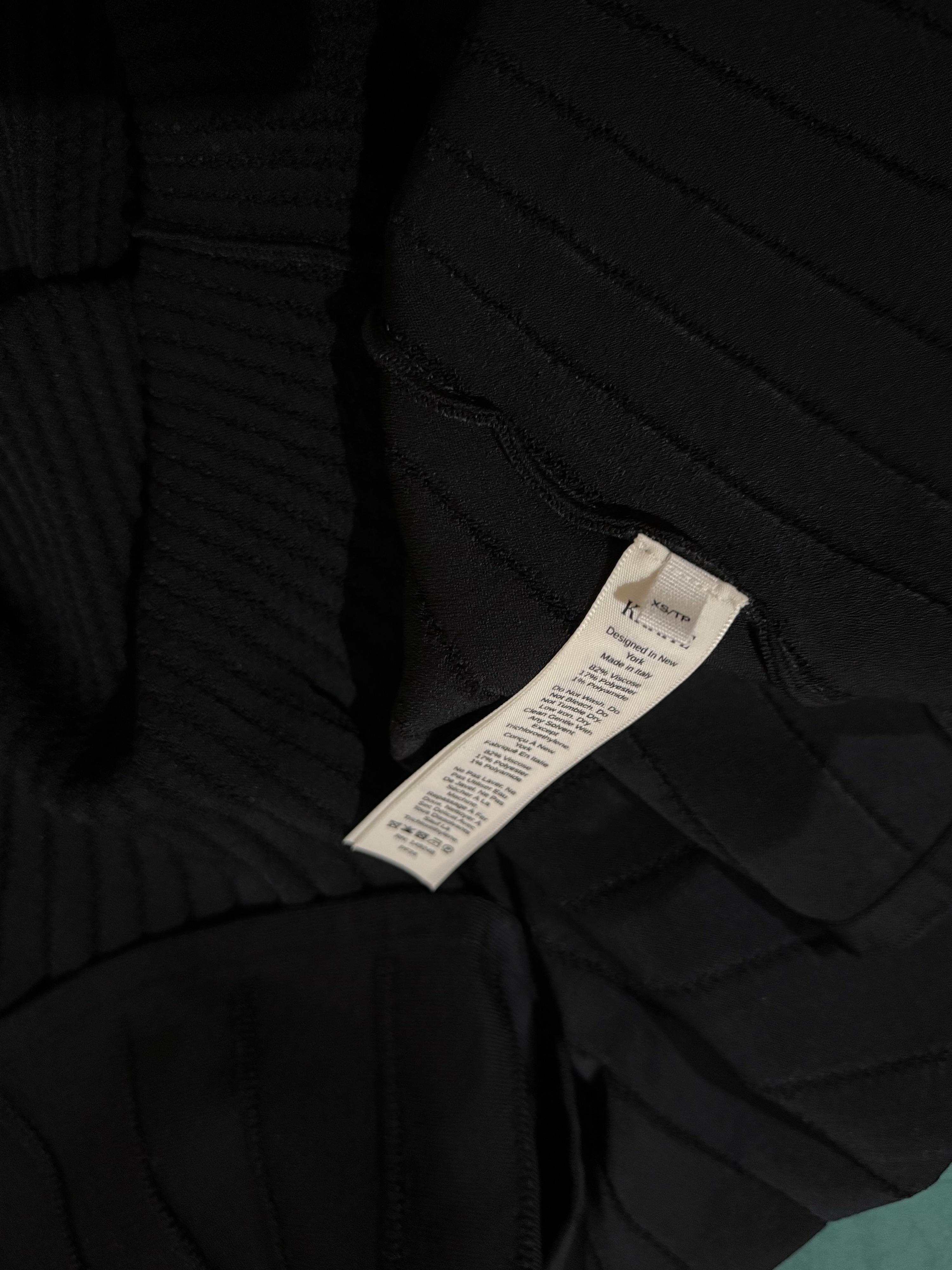 Khaite Black Ribbed Queen Midi Dress