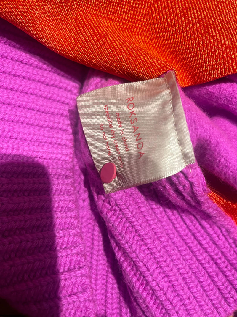 Roksanda Hot Pink/Red Wool Jumper
