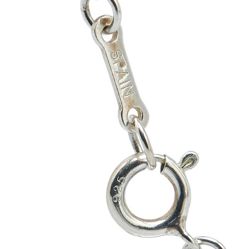 Silver  Open Heart Necklace