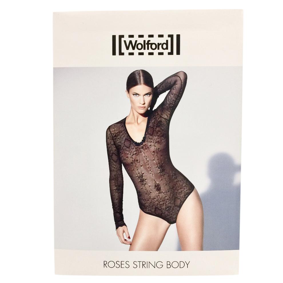 Wolford Romantic Roses Lace String Body
