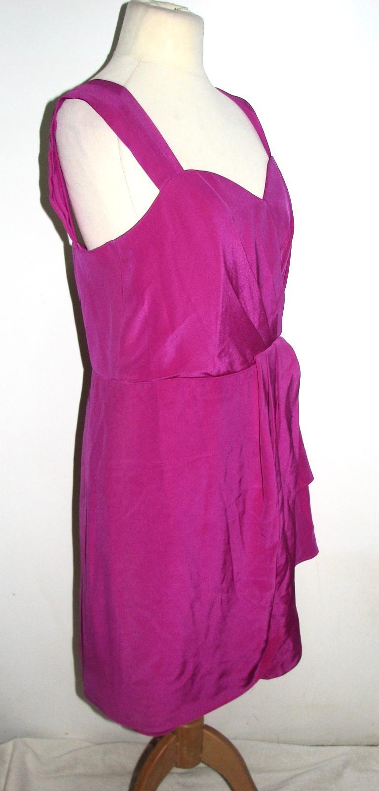 Temperley pink silk dress