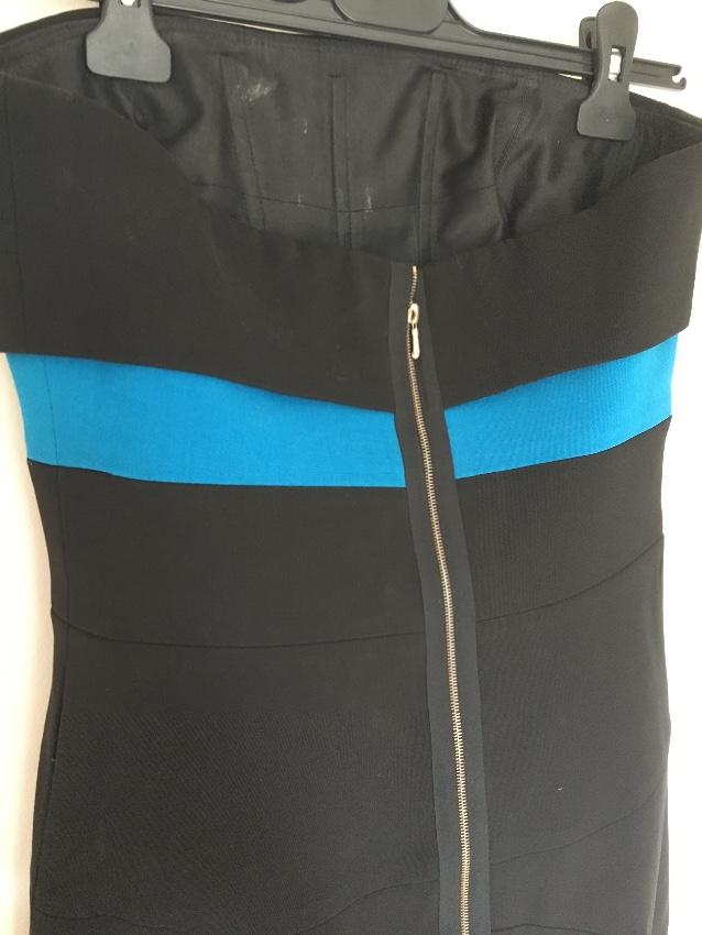 Victoria Beckham Strapless Black Dress
