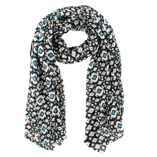 Bespoke Geometric Print Scarf