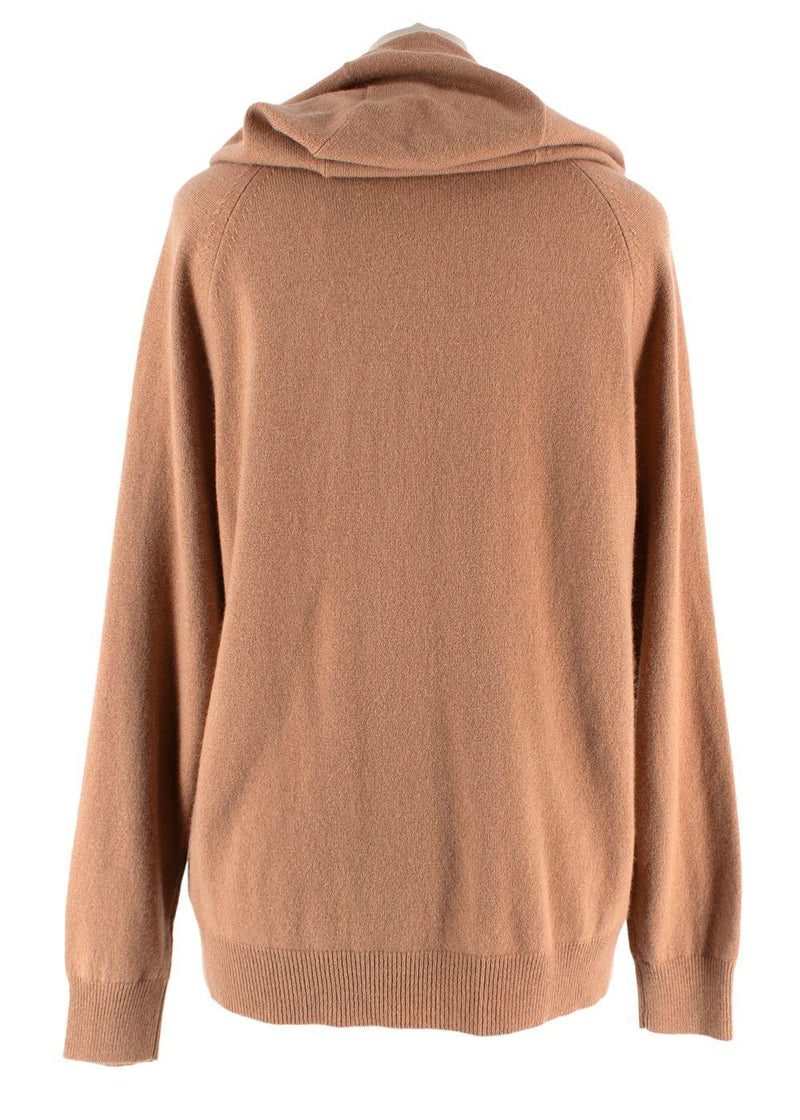 MaxMara Camel Wool Blend Hoodie