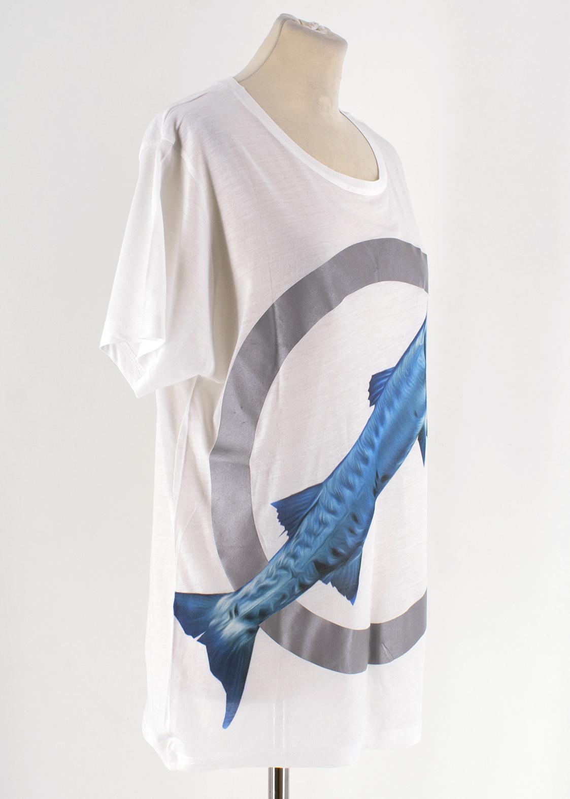 Katie Eary Blue Fish Tshirt