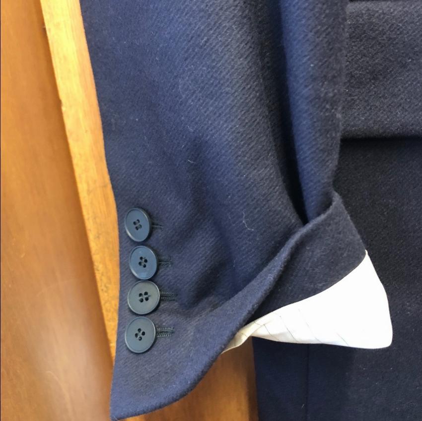 Stella Mccartney Navy Single Breasted Jacket