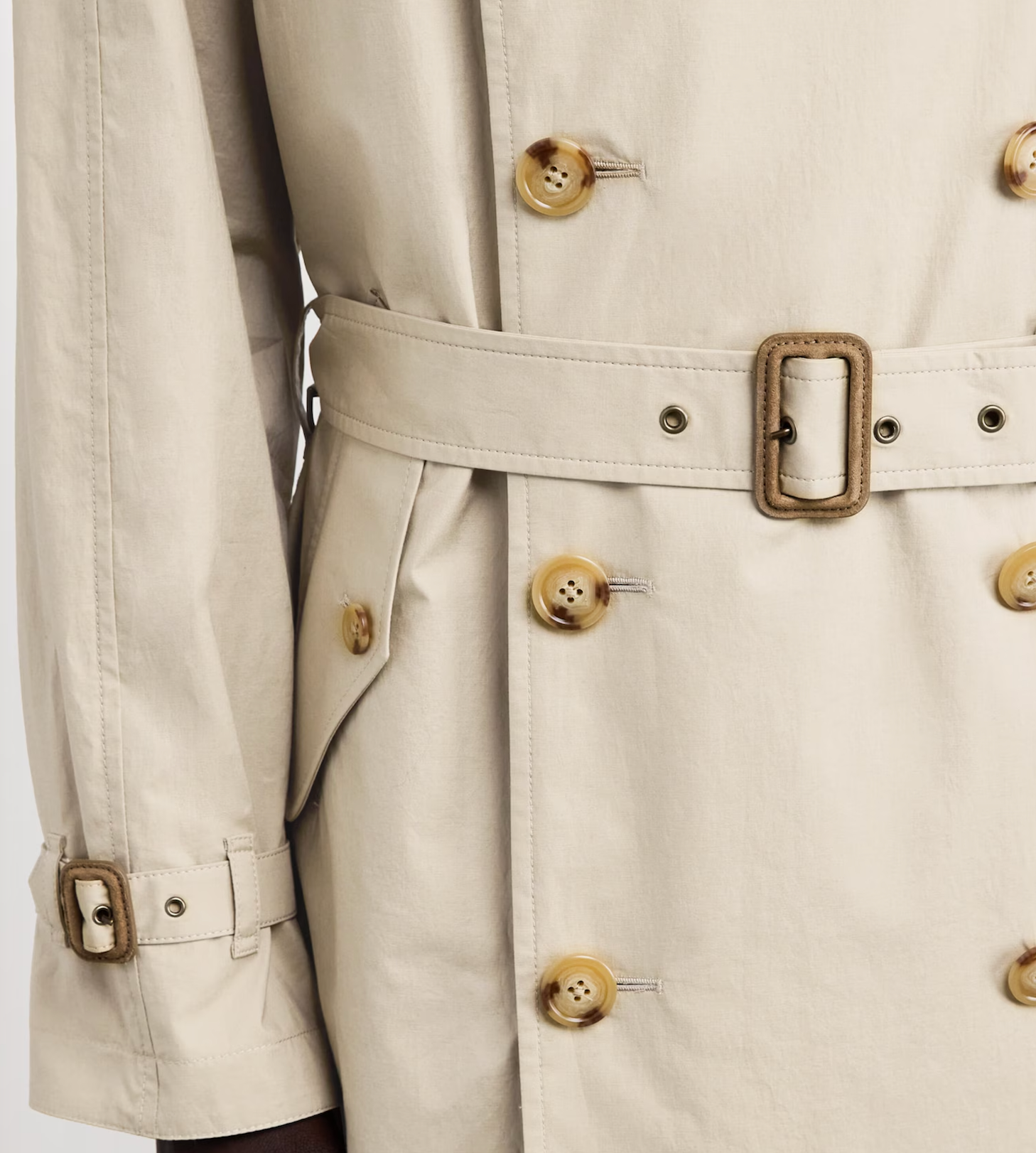 Polo Ralph Lauren Cotton Belted Trench Coat