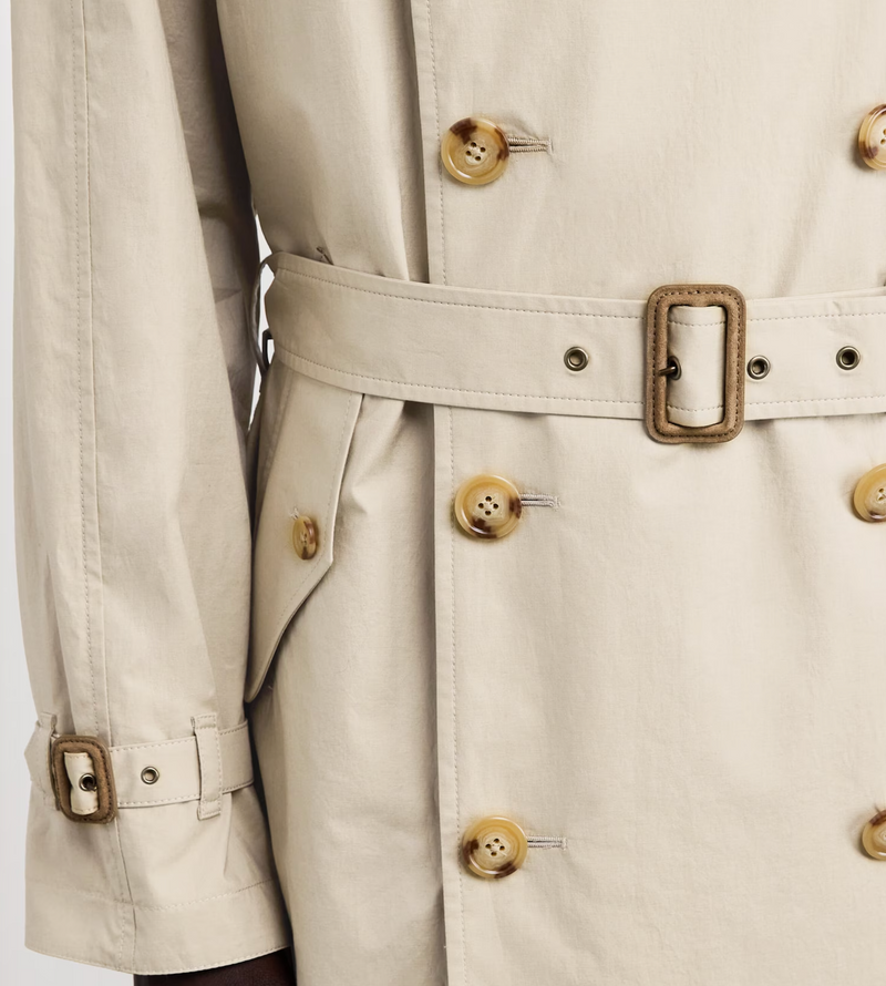 Polo Ralph Lauren Cotton Belted Trench Coat