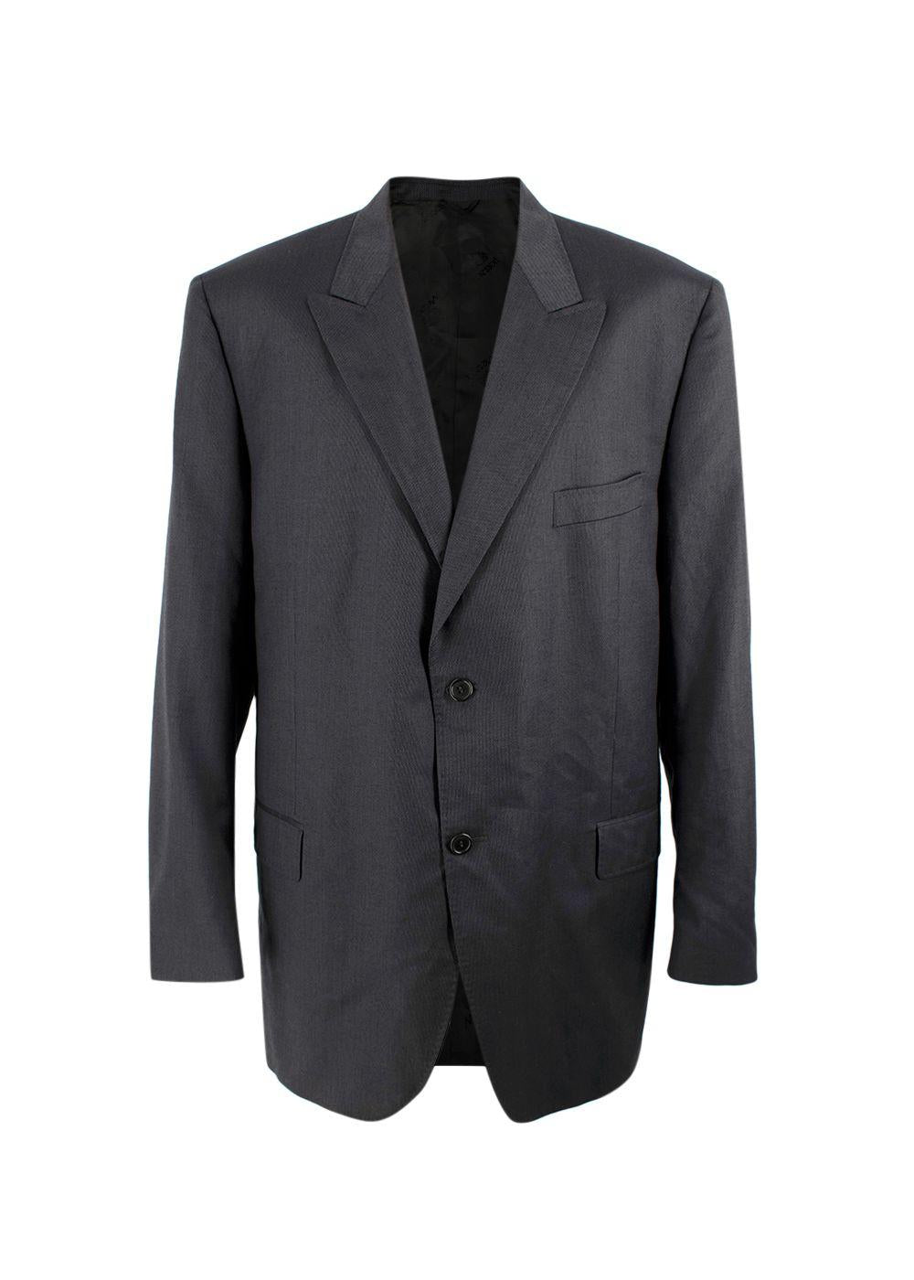 Messori Dark Grey Single-breasted Suit