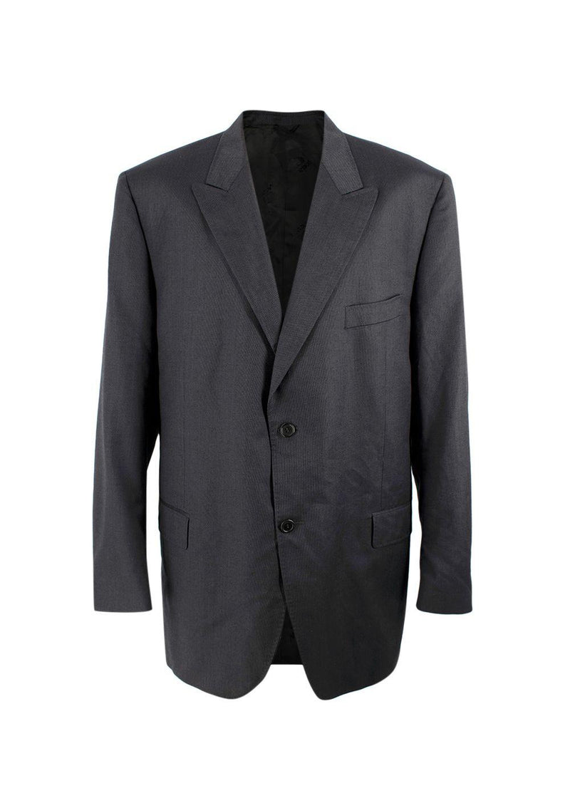 Messori Dark Grey Single-breasted Suit
