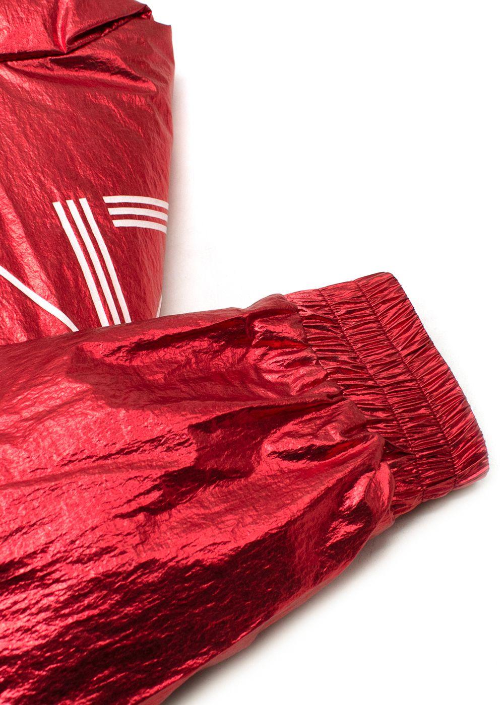 Kenzo Red Metallic Windbreaker Jacket