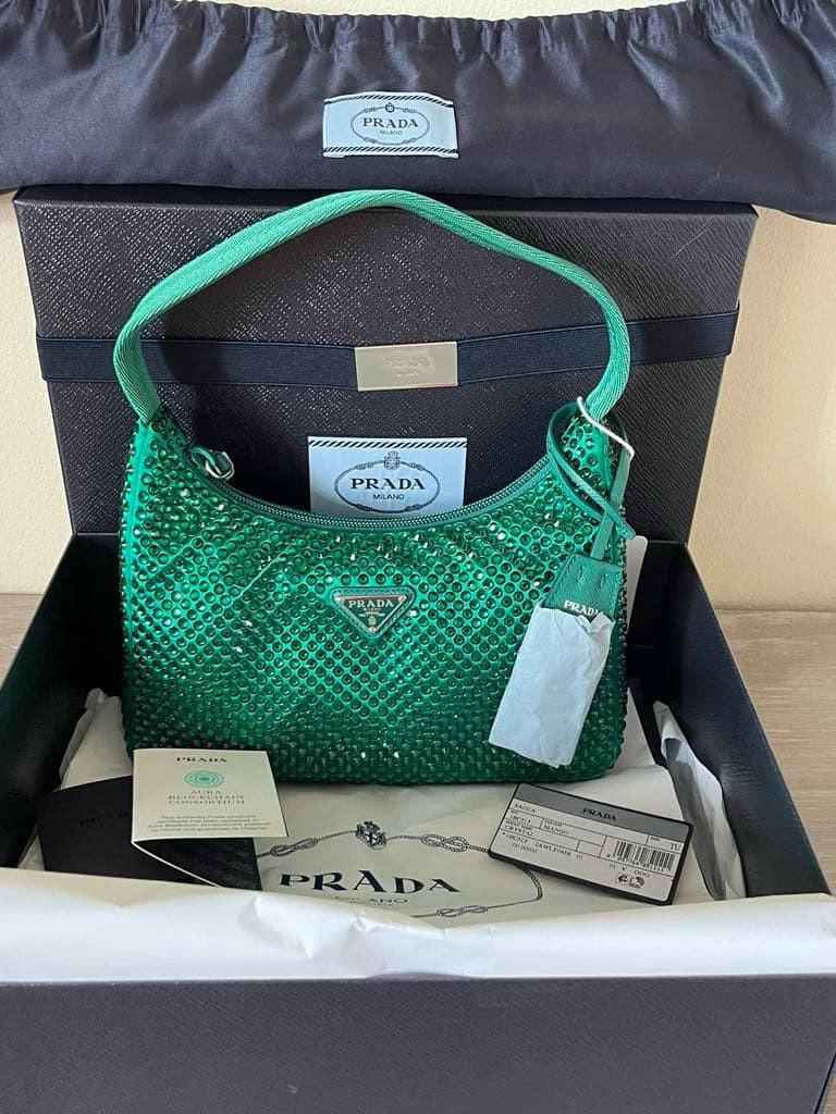 Mango Green Re-Edition 2000 Crystal Bag
