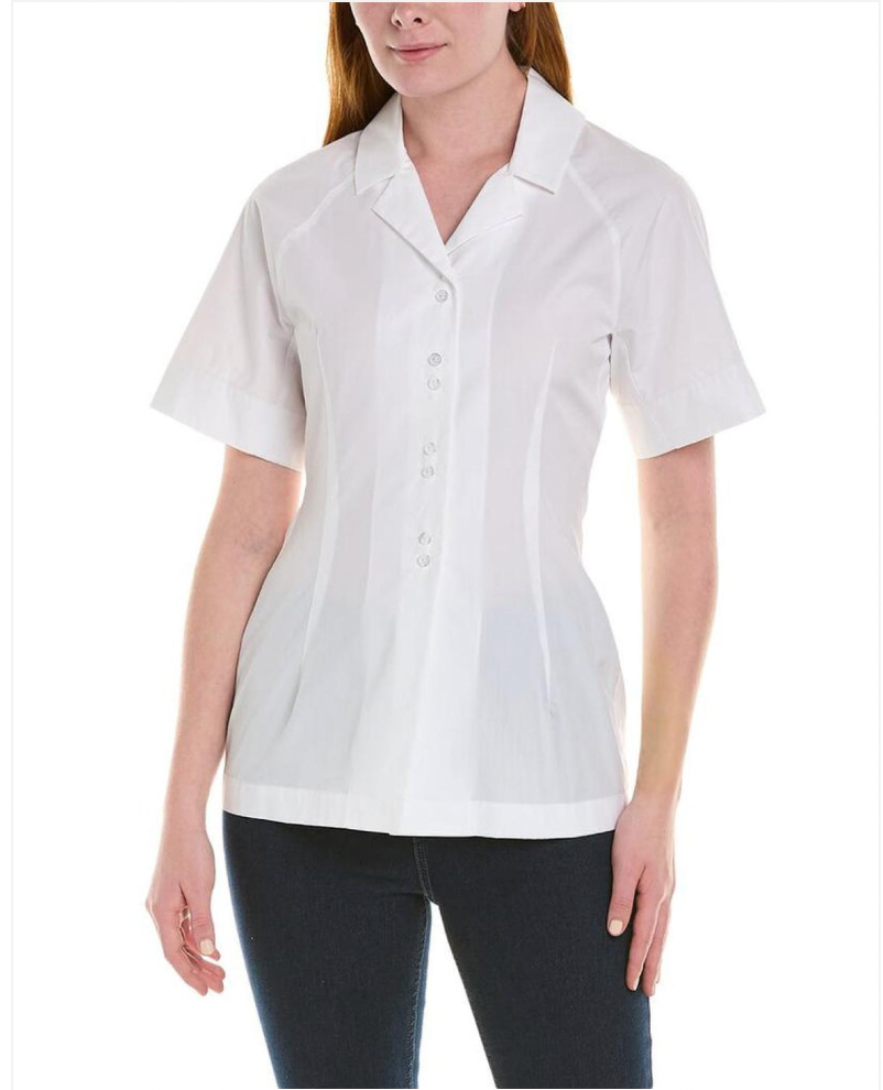 Sportmax Fitted White Shirt