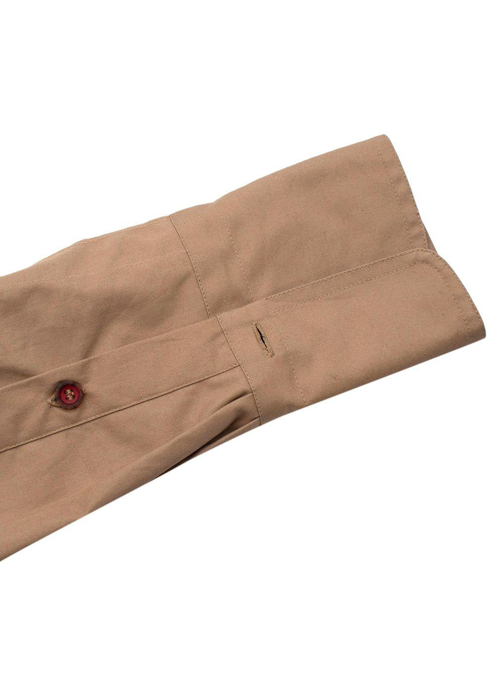 Tan Buttoned Shirt