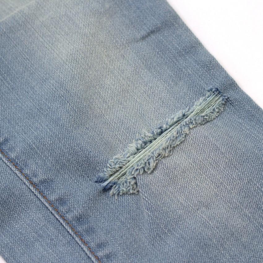 J Brand Blue Skinny Distressed Jeans