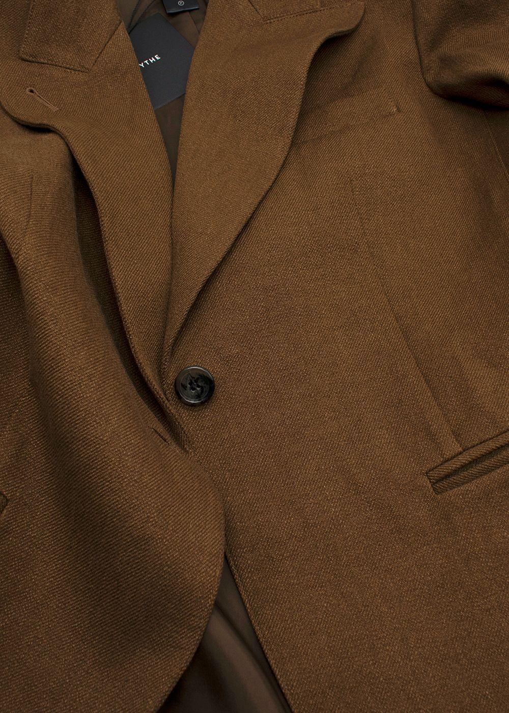 Smythe Brown 90s Umber Single Breasted Blazer
