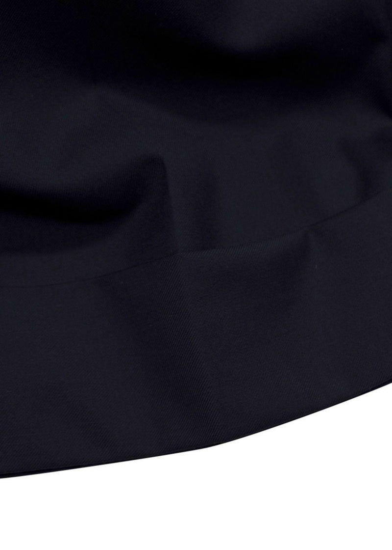 Serena Bute Navy Wool Tapered Cargo Trouser
