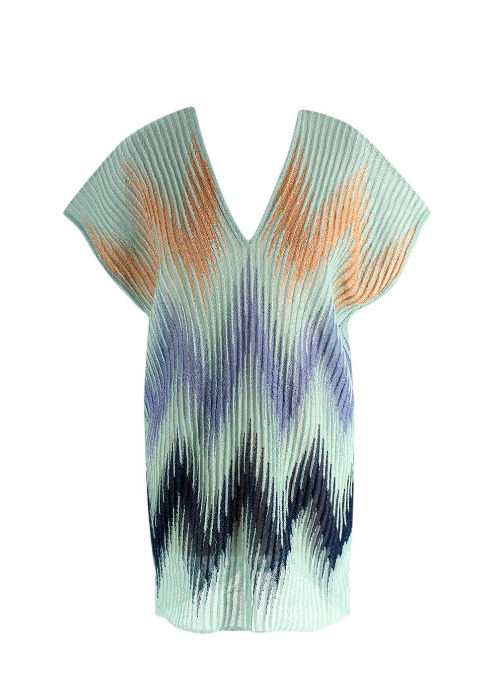 Lurex Sleeveless Striped Top