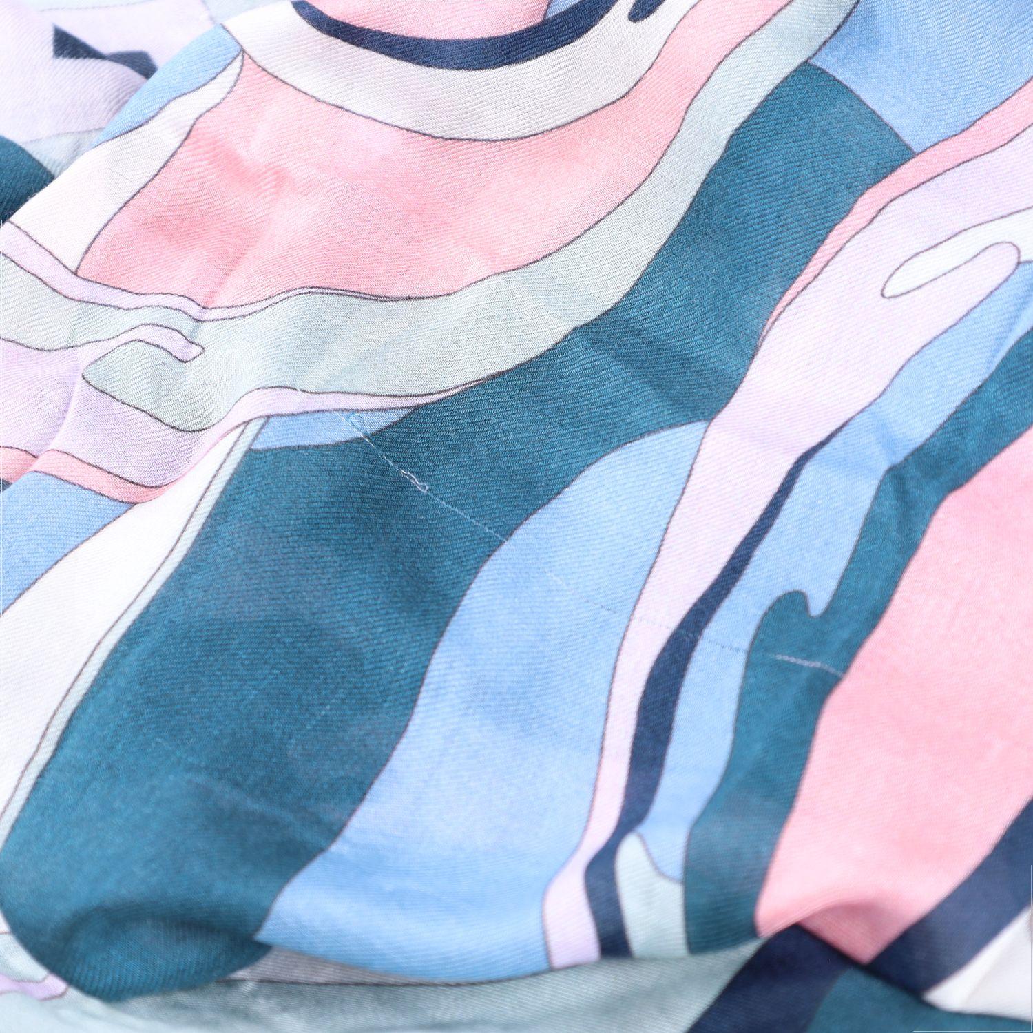 Emilio Pucci Pesci Print cashmere Blend Scarf