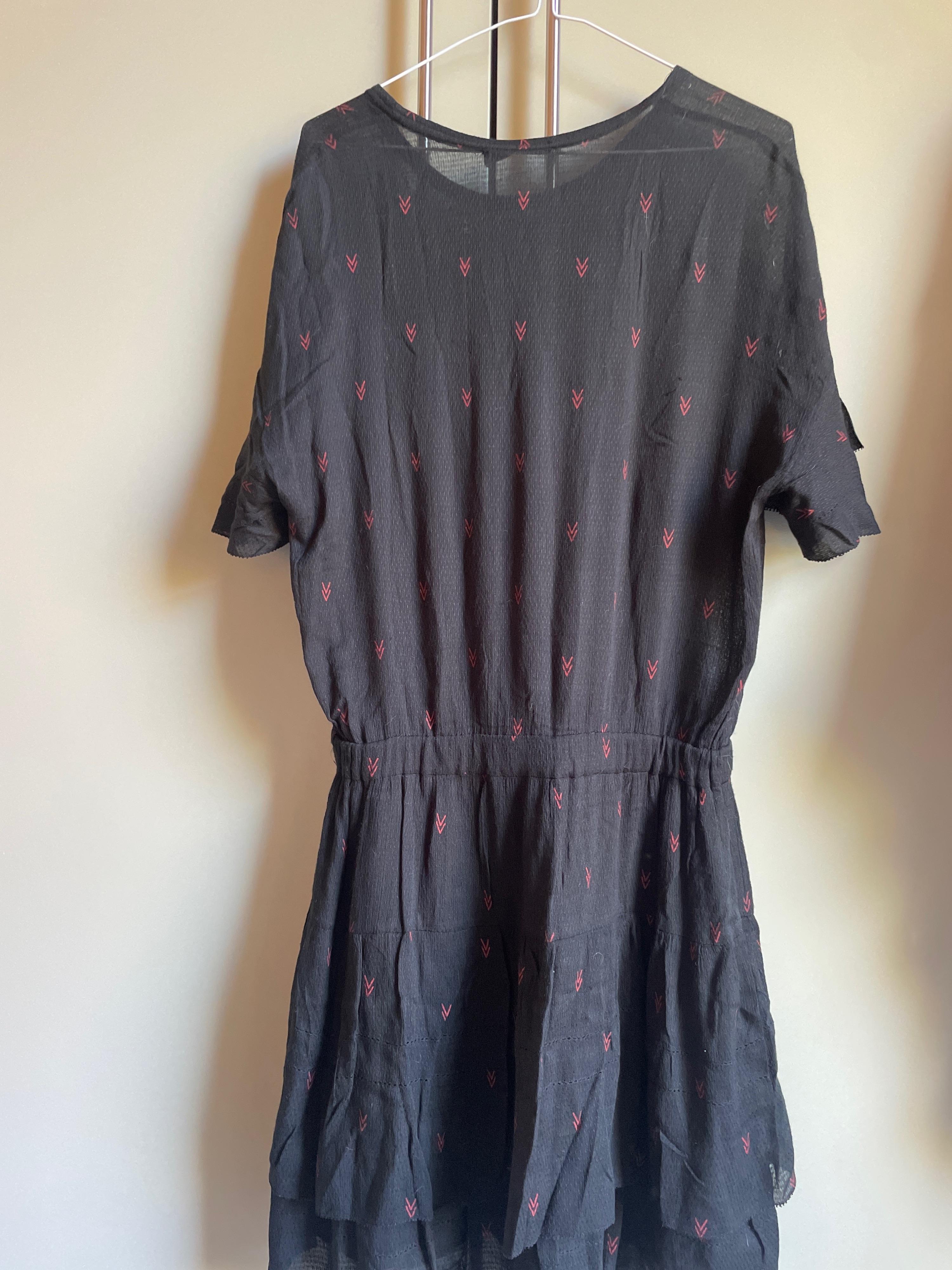 Naelle printed gauze dress