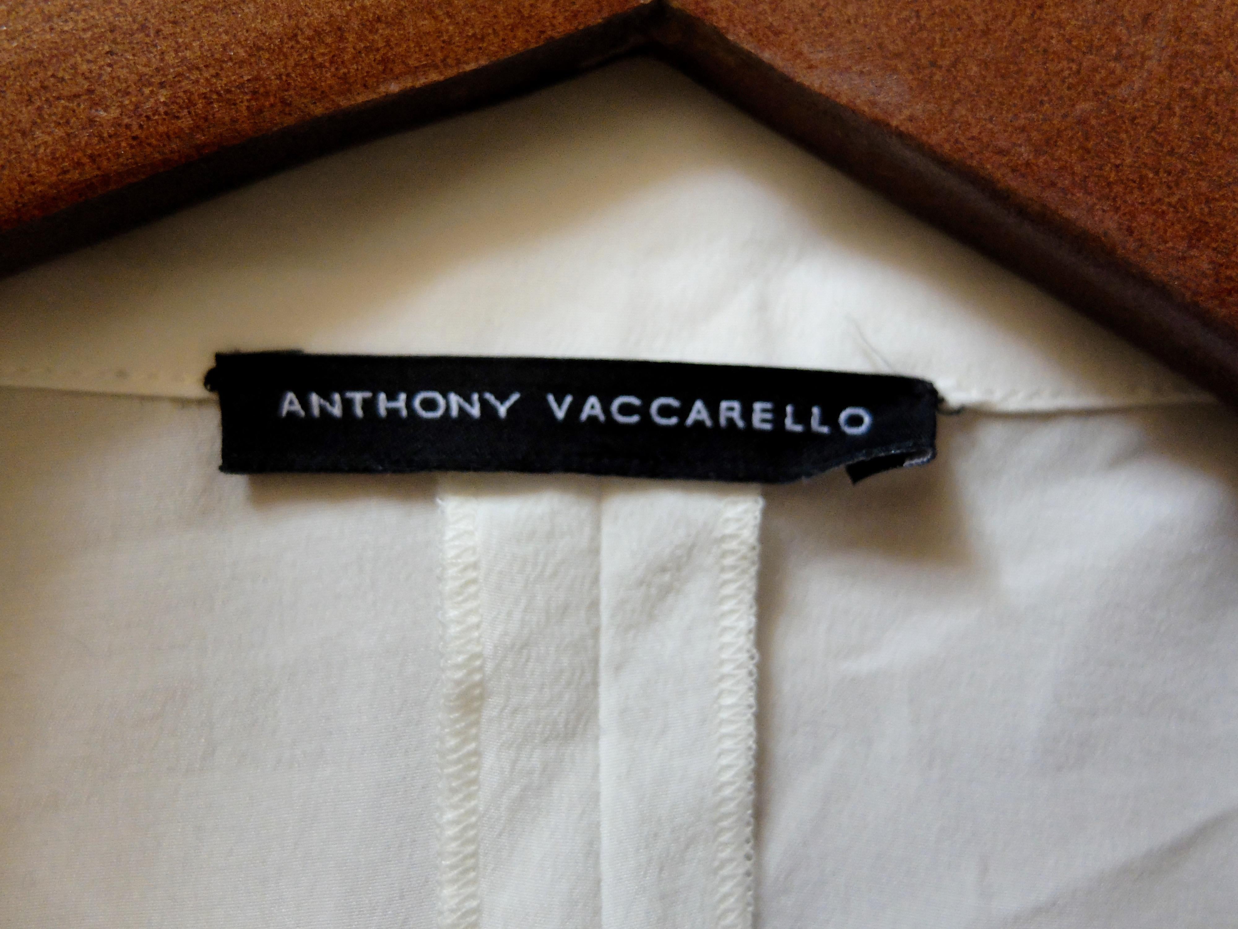 Anthony Vaccarello Silk Blazer