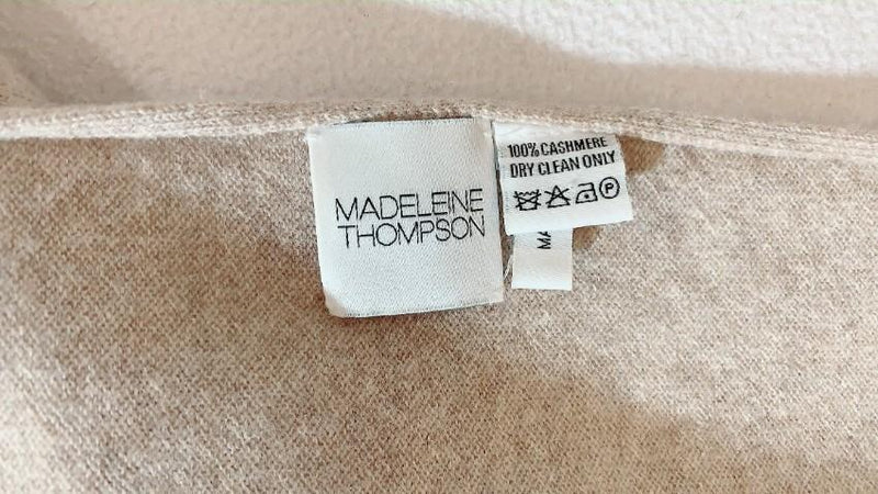 Madeleine Thompson Beige Cashmere Cape