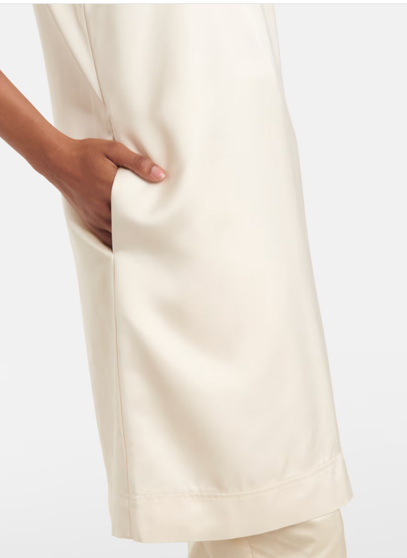 Toteme Satin Tunic Dress