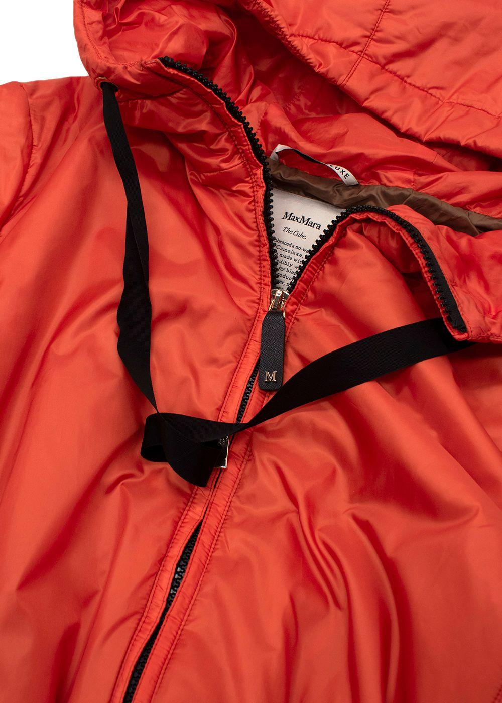 MaxMara Orange Cameluxe Jacket