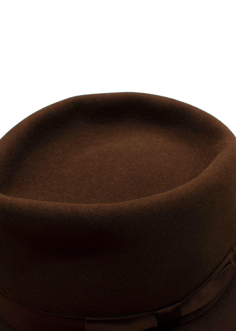 Motsch Paris Brown Trilby Hat