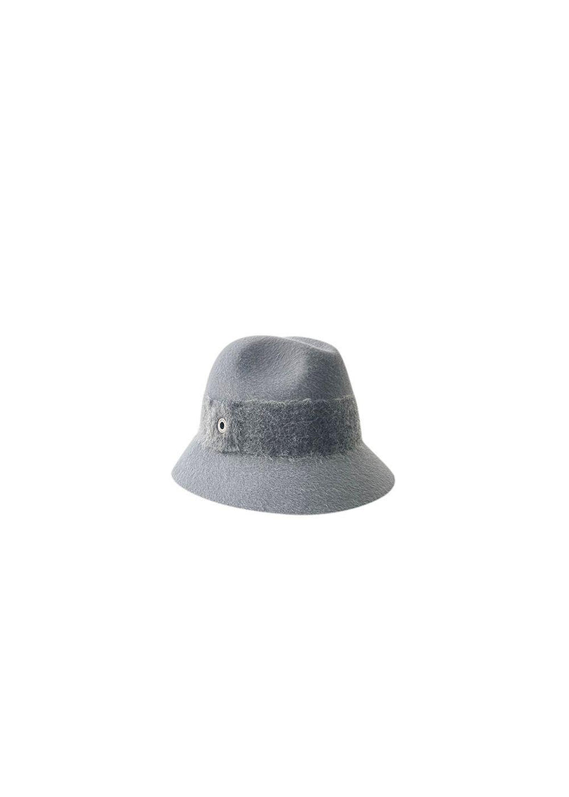 Grey Cashfelt Hat - Size Small
