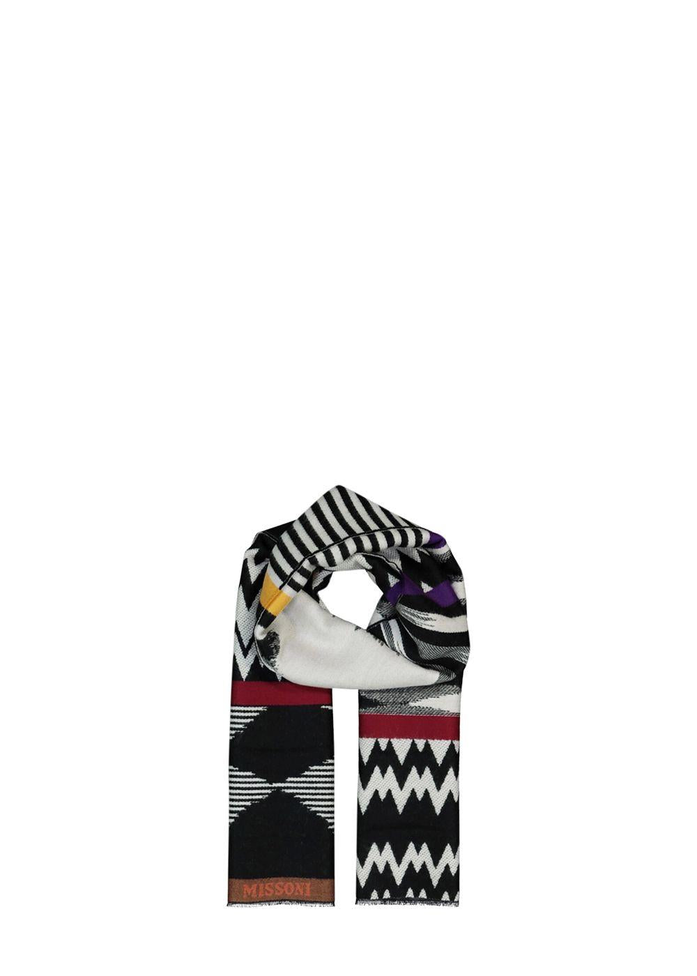 Multicoloured Wool Scarf