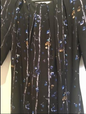Beulah Jade Linear Floral Gown