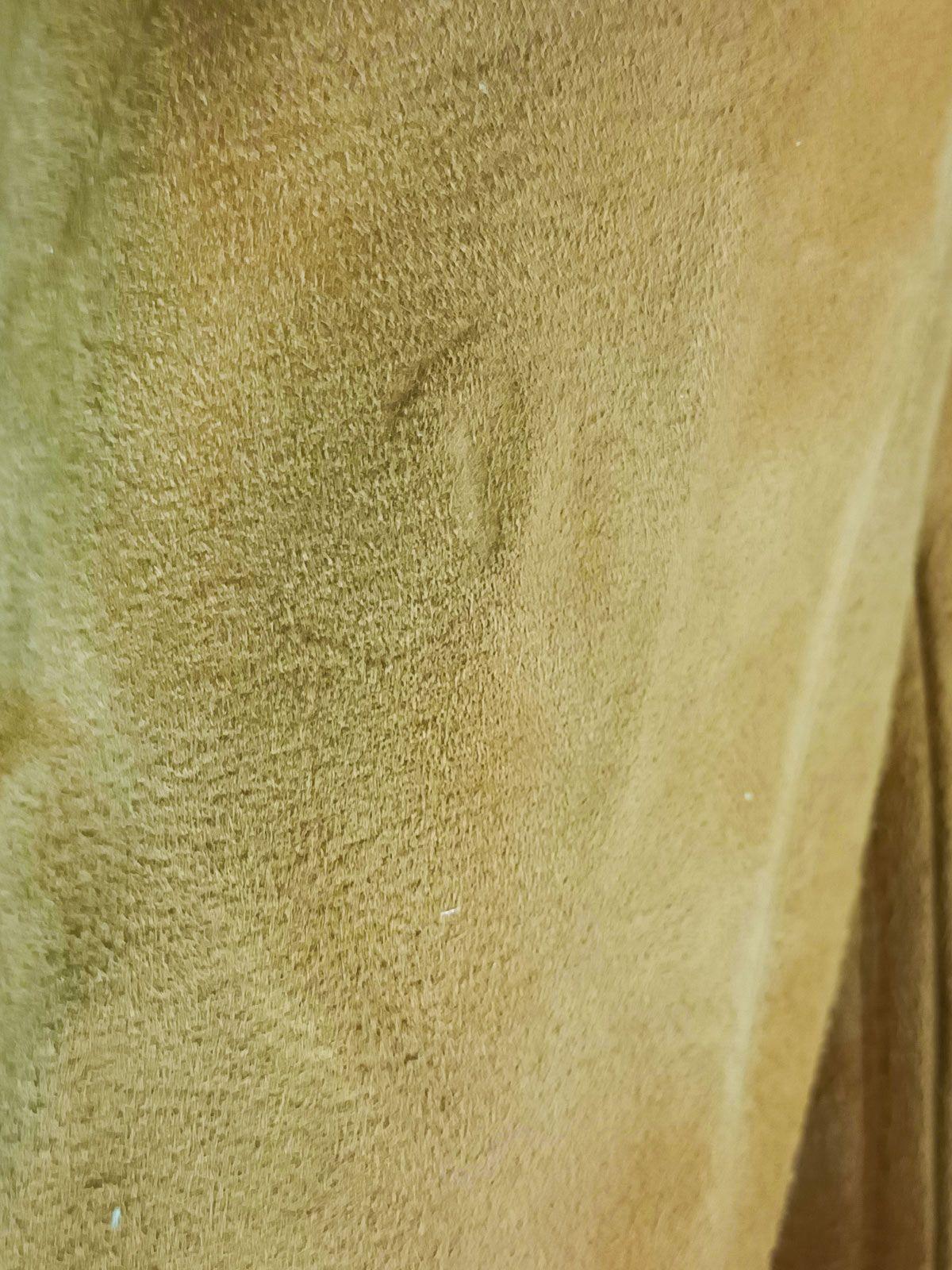 Beige suede & white leather heeled long boots
