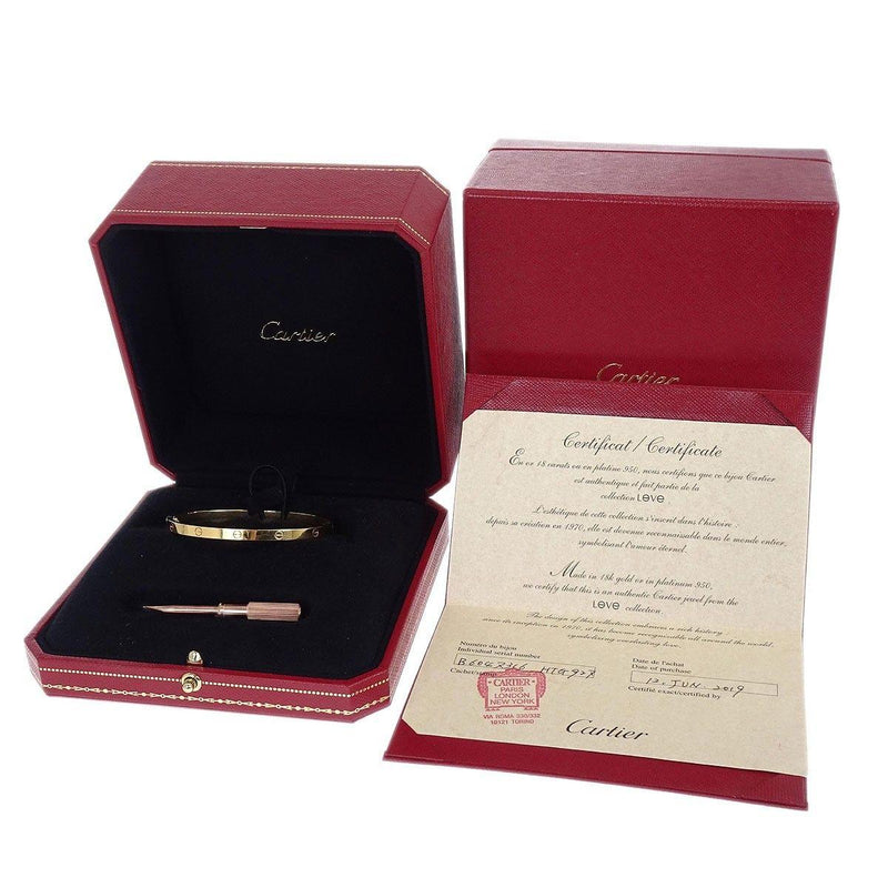 Cartier Yellow Gold Love Bangle 16